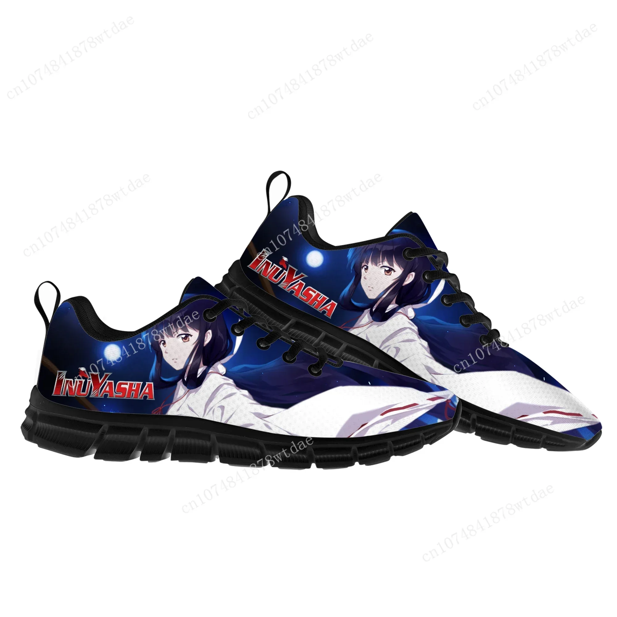 Kikyo Sports Shoes Mens Womens Teenager Kids Children Sneakers Inuyasha High Quality Anime Cartoon Manga Sneaker Custom Shoe