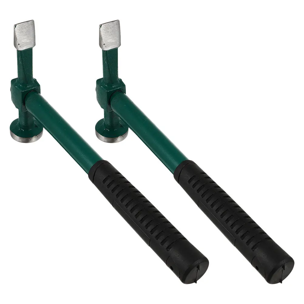 

2Pcs Auto Body Hammers Multi Functional Auto Body Repair Tools Steel Flat Head Design Car Dent Hammer Automotive Repair Supplies