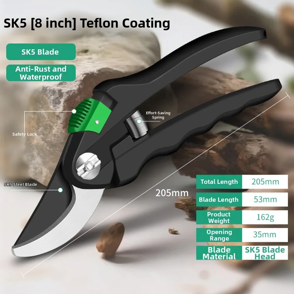 Multifunctional Pruning Shear Garden Tools Labor Saving Scissors Gardening Plant Branch Pruners Protection Hand
