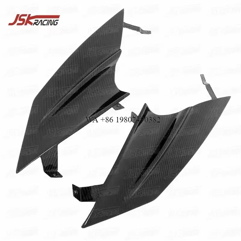 Wmwmnu Dry Carbon Fiber Front Headlight Trim Cover for 812 Superfast 2017-2020 Mans Style Exterior Accessories