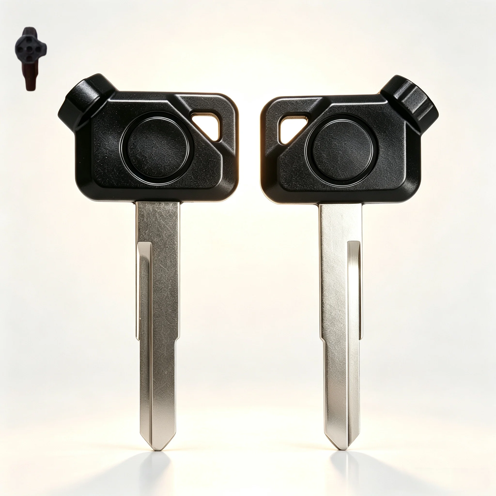 For VOX BWS JOG EVO ZR 50 100 125 4V VOX50 VINO EVO2 Motorcycle Uncut Blank Replacement Key Magnetic Anti‑theft 2