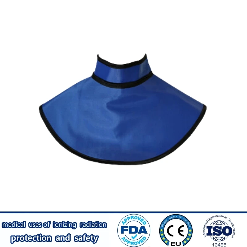 X-ray gamma ray radiological protection 0.5mmpb lead collar radioactive factory nuclear radiation protective thyroid collar