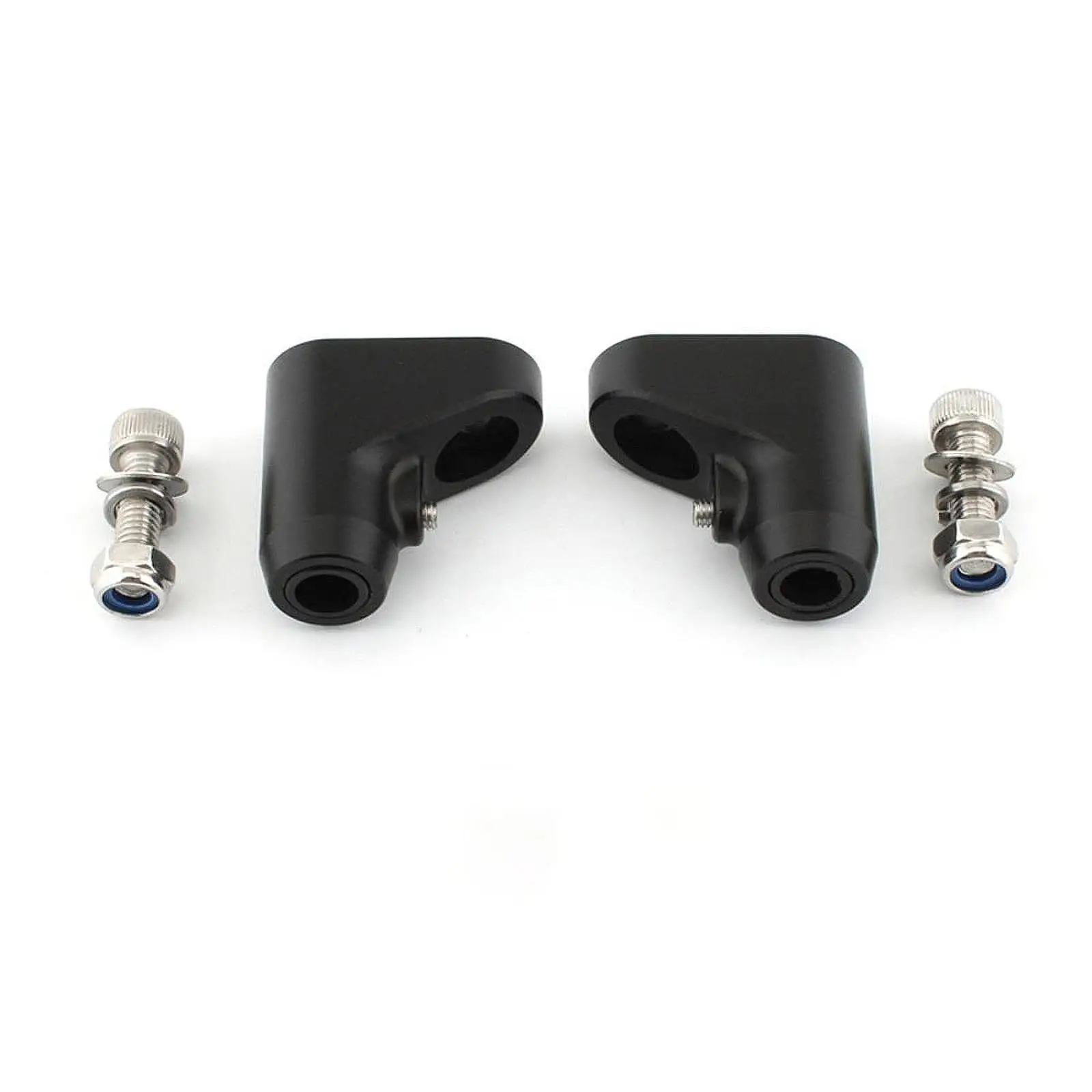 Fork Indicator Brackets 1 Pair Sturdy Aluminum Alloy Universal Mount Holder for Performance Twin Motorcycles
