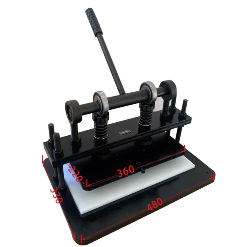 Desktop 360*220mm Die Cutting Press Machine Gifts Box/Book Cover/Paper/Label/Pattern Manual Die-cutting Machine