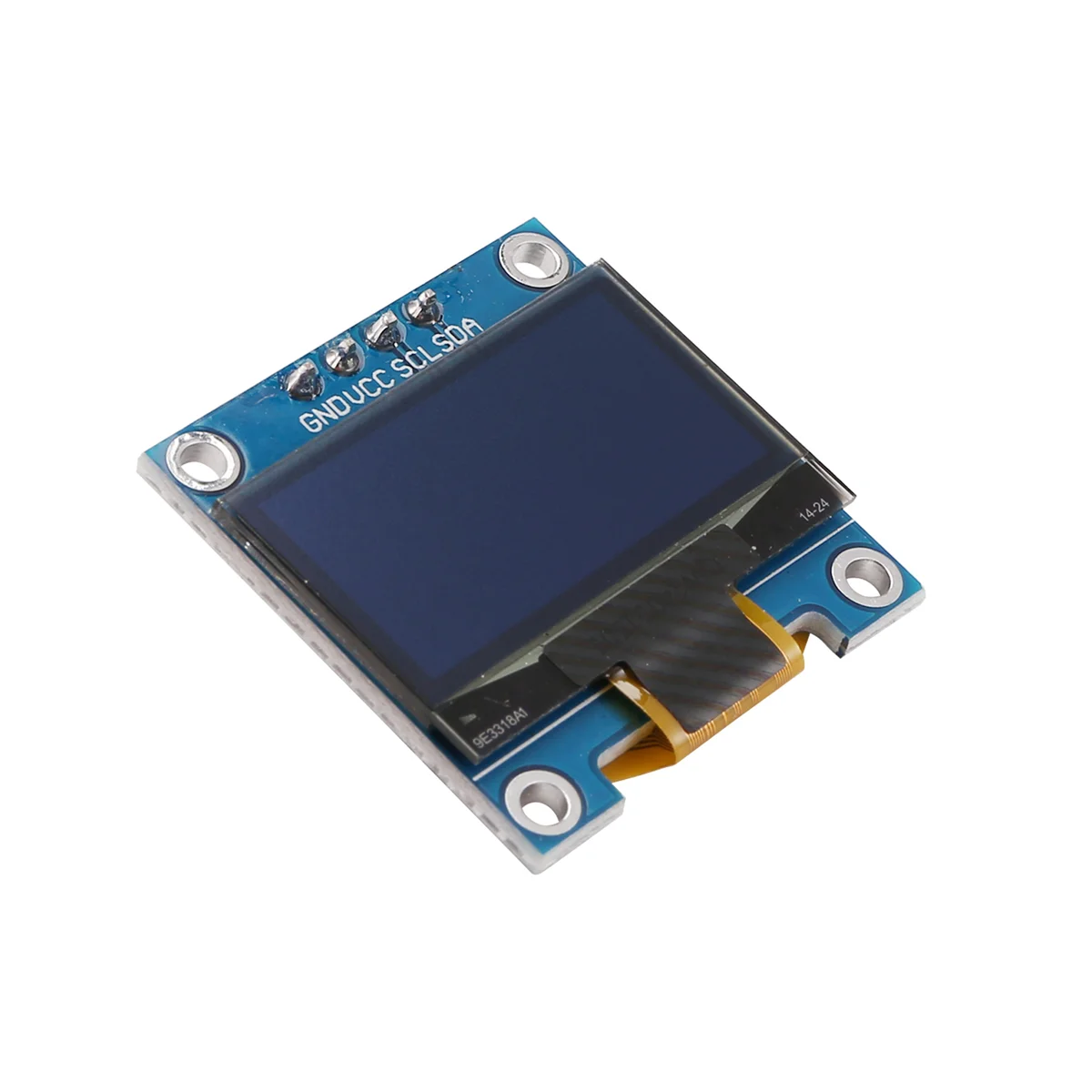 HOT 0.96 Inch IIC I2C Serial GND 128X64 OLED LCD LED Display Module SSD1306 for Arduino Kit White Display