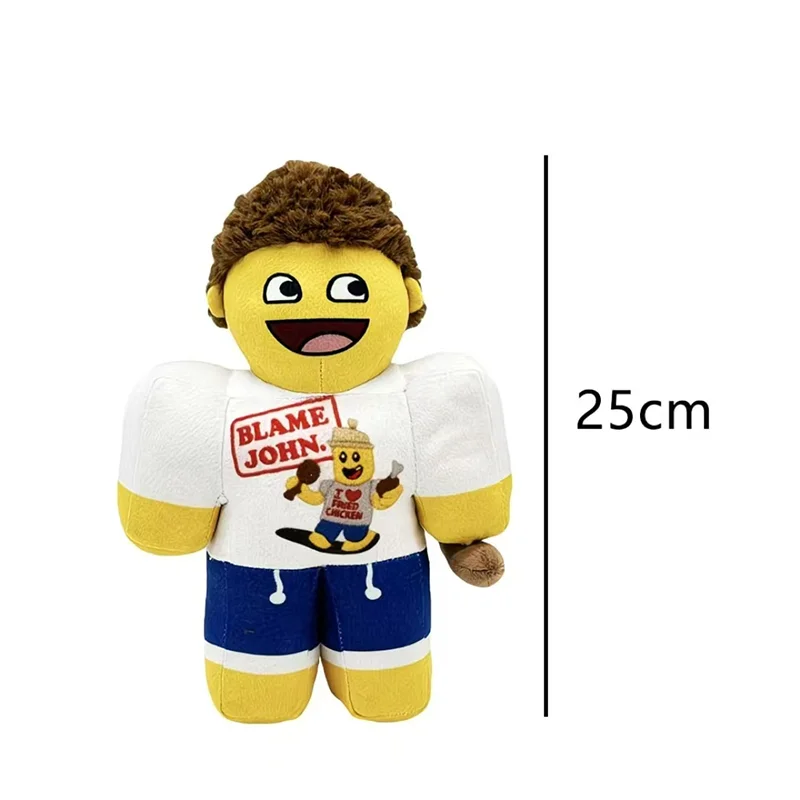 25CM nuevo Forsaken Taph chance Shedletsky juguete de peluche juego periférico Anime relleno almohada dibujos animados cumpleaños Halloween muñeca regalo de seguidor