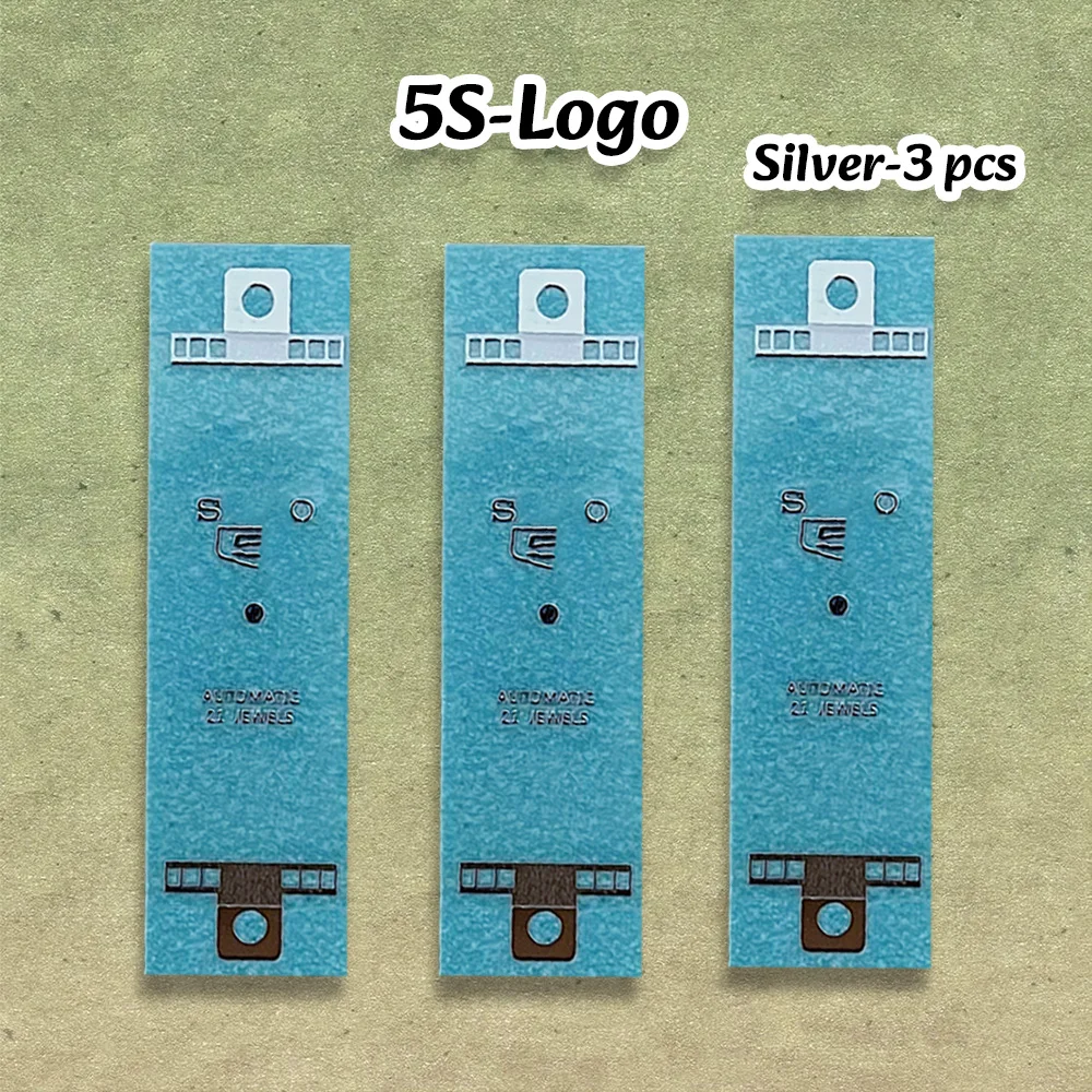 NG 5S Logo New 3D metal Logo sticker suitable for 27-30MM flat dial watch modification accessories view 5