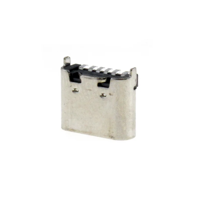 10/20PCS USB 3.1 Type C Female Connector 180 Degree 6Pin SMT For Phone Tail Charging Laptop Notebook