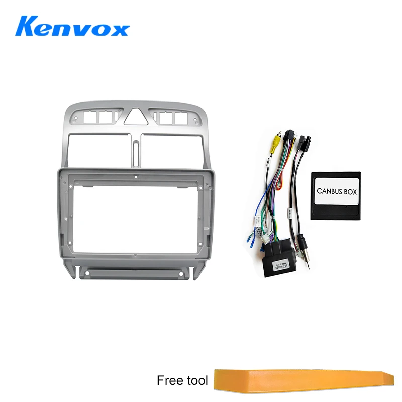 

Car Radio For Peugeot 307 2001 2008 Android 2 Din Stereo Mounting Bezel Faceplate Frame Kit