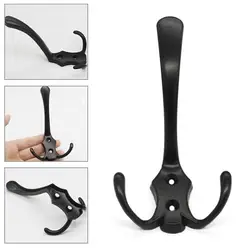 Hooks Wall Mounte Coat Hat Clothes Orginazer Zinc Alloy Hook Bathroom Closet Wardrobes Wall Hanger Hooks Wall Clothes Hanger