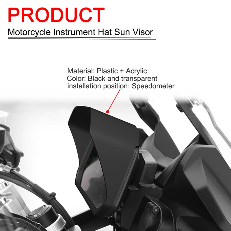 Carbon Instrument Hat Sun Visor Meter Cover Screen Protector For BMW R1200GS LC R1250GS ADV F750GS F850GS S1000XR R1300GS