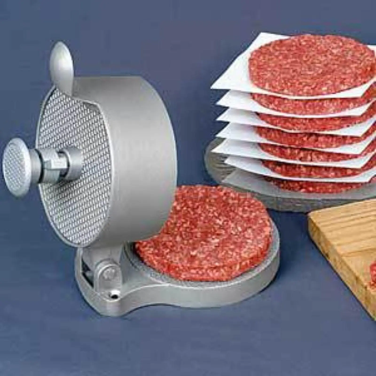 Hamburger Patty Maker Press Adjustable Thickness Burger Smasher for BBQ Homemade Hamburgers Beef Burgers Patties Kitchen Tool