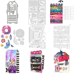 Flower Lace Frames Alphabet Letter Metal Cutting Dies for DIY Scrapbooking Festival Birthday Wedding Cards Making Album Envelope