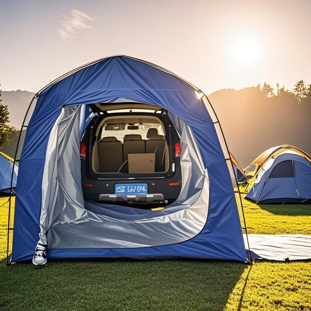 

2/3/4 Person Tailgate Camping Tent | PU3000 Waterproof & UV-Resistant | Easy Assembly with Carry Bag| Suitable for Short Trips