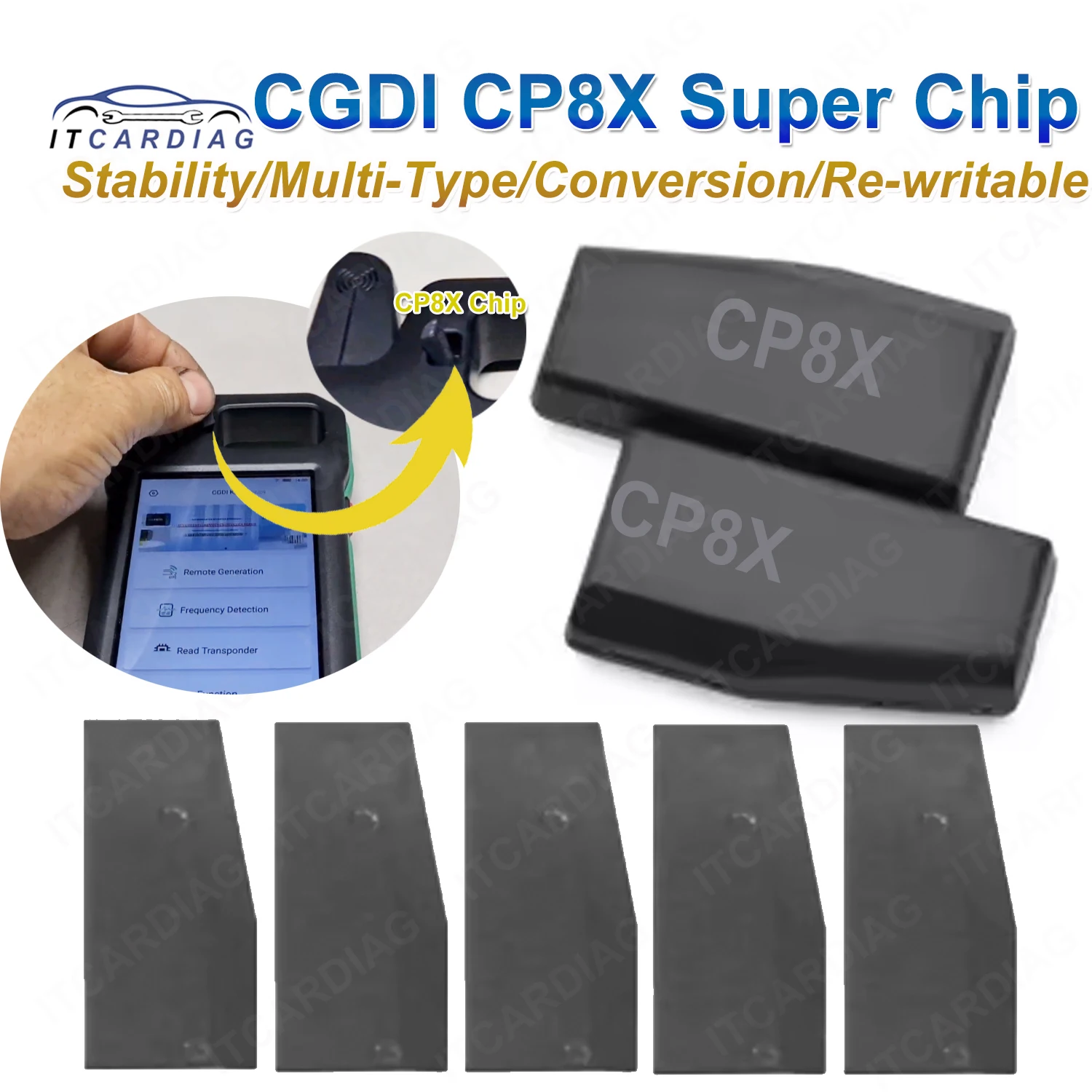 

Суперчип CGDI CP8X Работает с CGDI K2 Можно установить в качестве lD46/ID4E 46_EXT/lD7938(ID47)/lDDST8/lD4E/lD49/lD48/lD4A/lD4C