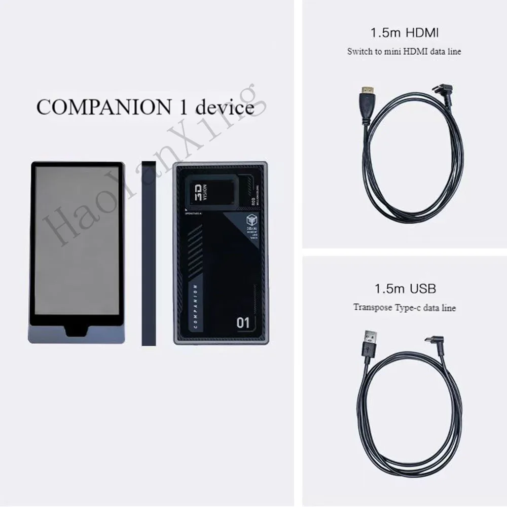 New Companion 1 is an external naked-eye 3D display device,an AI holographic companion,and a highly interactive digital desk pet