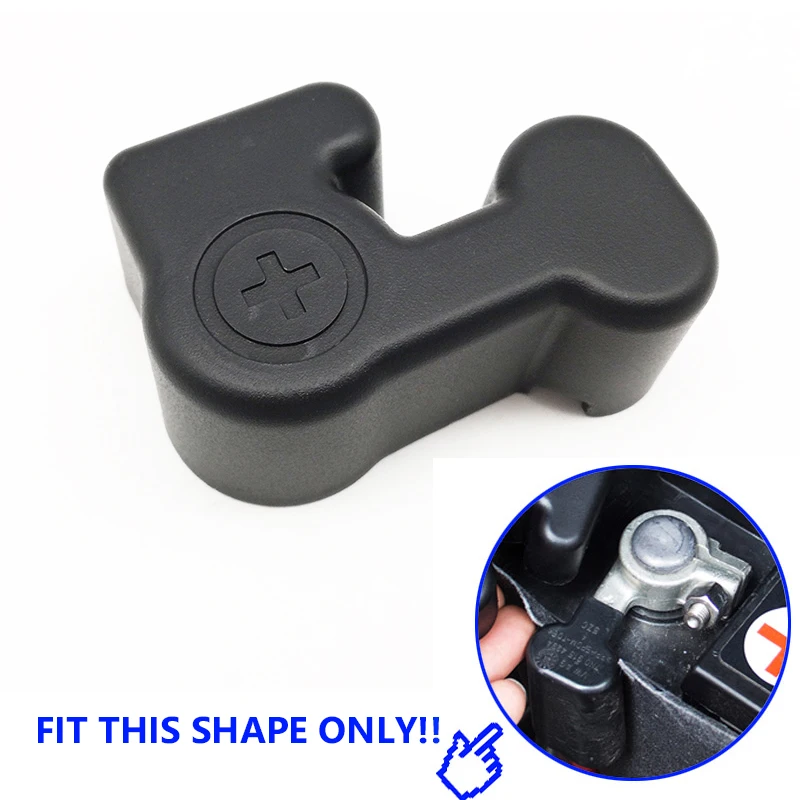 Battery Cathode Positive Electrode Pole Terminal Protective Cover For VW Passat B8 / Variant NMS Golf MK7 Sportsvan Jetta MK6