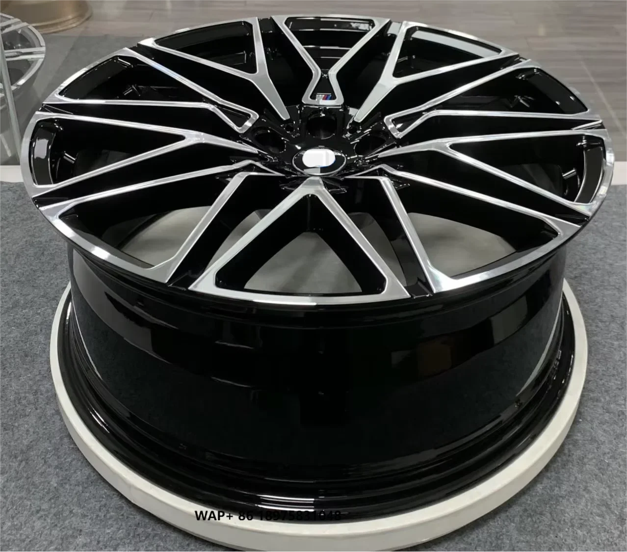 

X6M Forged Alloy Wheel Hub 18-21 Inches 35mm ET Chrome Finish Multi-Spoke 5x108 PCD Luxury Racing Customized High Performance