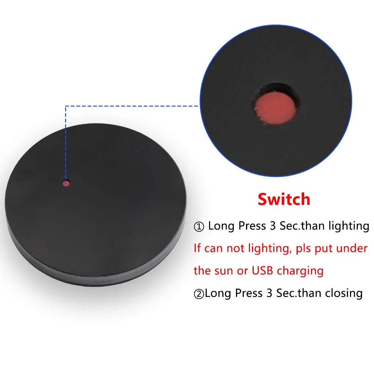 

2 pcs Solar Led Cup Mat Night Light Glow Drink Holder Pad For Car Interior Auto-On Motion Sensor Decoration Blue