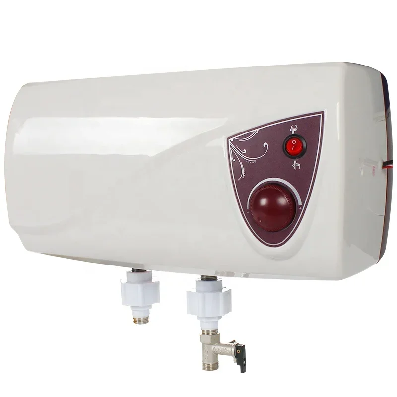 TYTXRV OEM Camper Trailer Motor 12V Electric Water Heaters 10L White DC12V 300W/AC110 1000W Bathroom Caravan