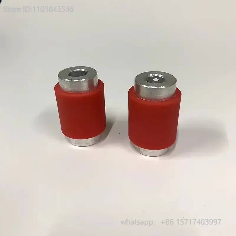 Vertical packaging machine accessories film feeding wheel silicone film pressing wheel film feeding and pressing roller