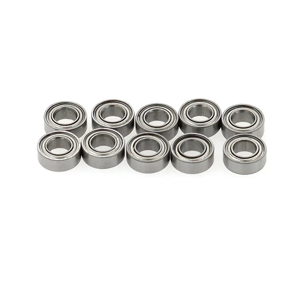 Veekaft  Inch Bearing R144zz 10pcs  Size: 3.175mm X 6.35mm X 2.779mm  CNC Specialized Bearing