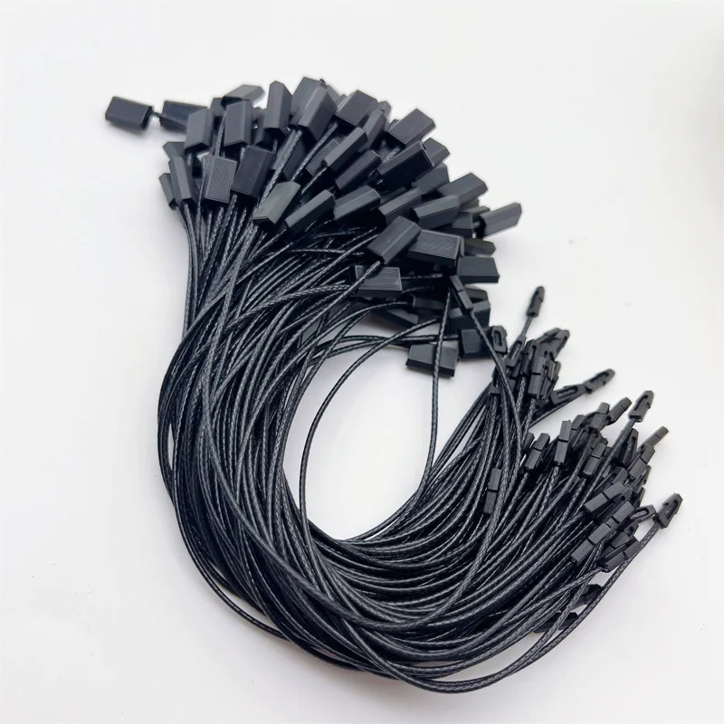 

Hot 2000pcs High Quality Oblong Wax Cord Safety Pin Clip For Xmas Tree DropNames Tag Rope String Snap Lock Pins Loop Wholesales