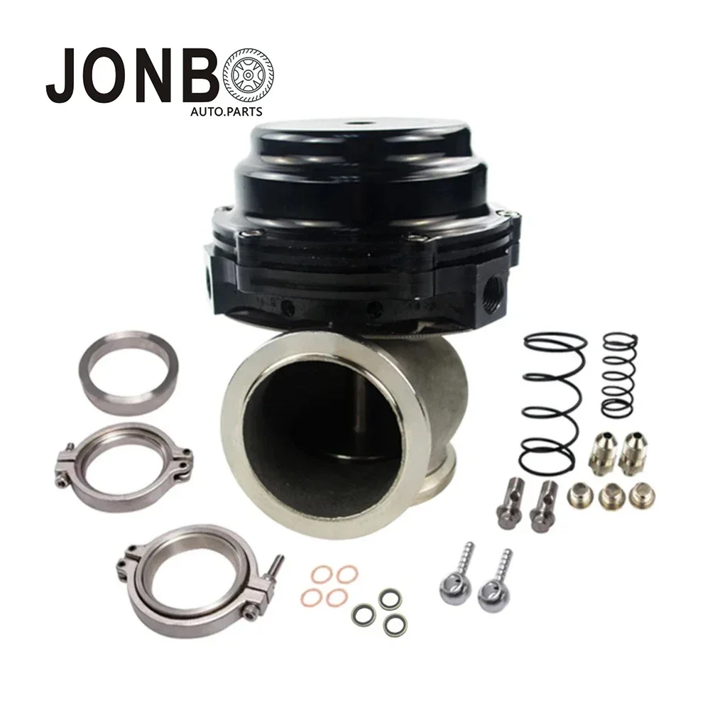 JONBO   For Supercharge Turbo Manifold  Tial 44mm Wastegate Top Steel V-band External Waste Gate With Flange