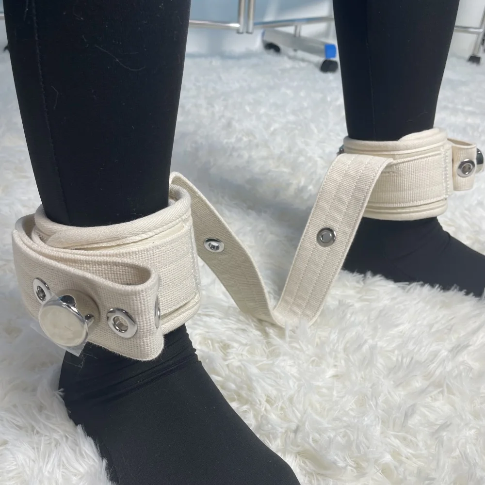 Medical Patient Limb Fixed Strap Feet Magnetic Restraint Belt for Neurology Patients Adjustable Bondage Strap