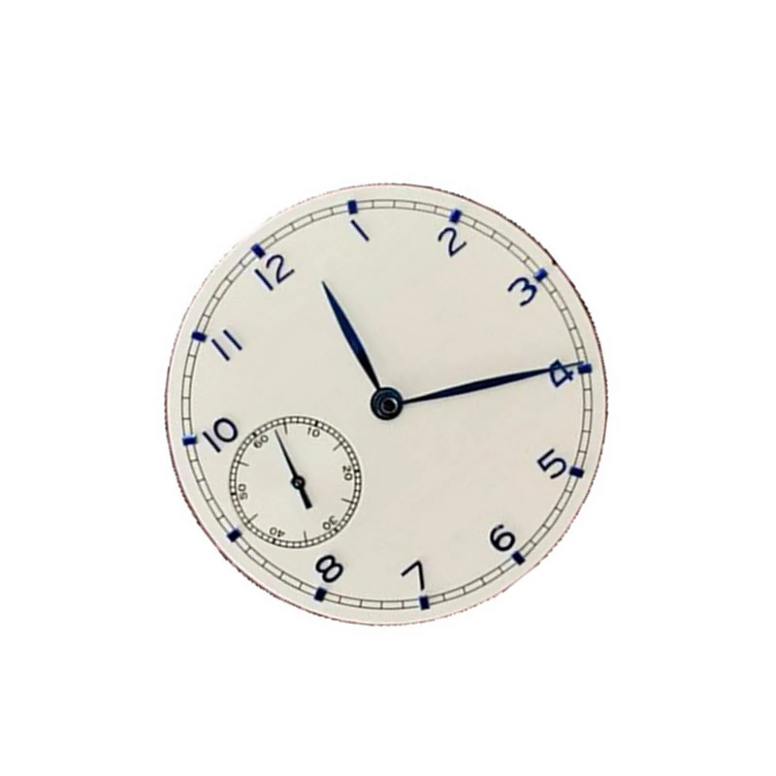1 Set 37mm Watch Dial + Hands for ETA 6497 ST3600 Movement, 0.4mm Thick Dial Replacement Parts Watch Accessories