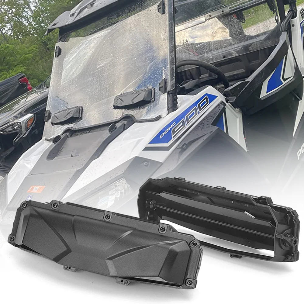 UTV Windshield Vent Self Install Kit for Hard Coated Polycarbonate Windshield, UTV Windshield Vent Defrost Defog