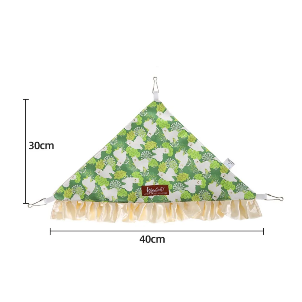 Hanging Breathable PET Hammock Metal Compact Small Pet Hammock Corner Hanging Corner Bed For Squirrel