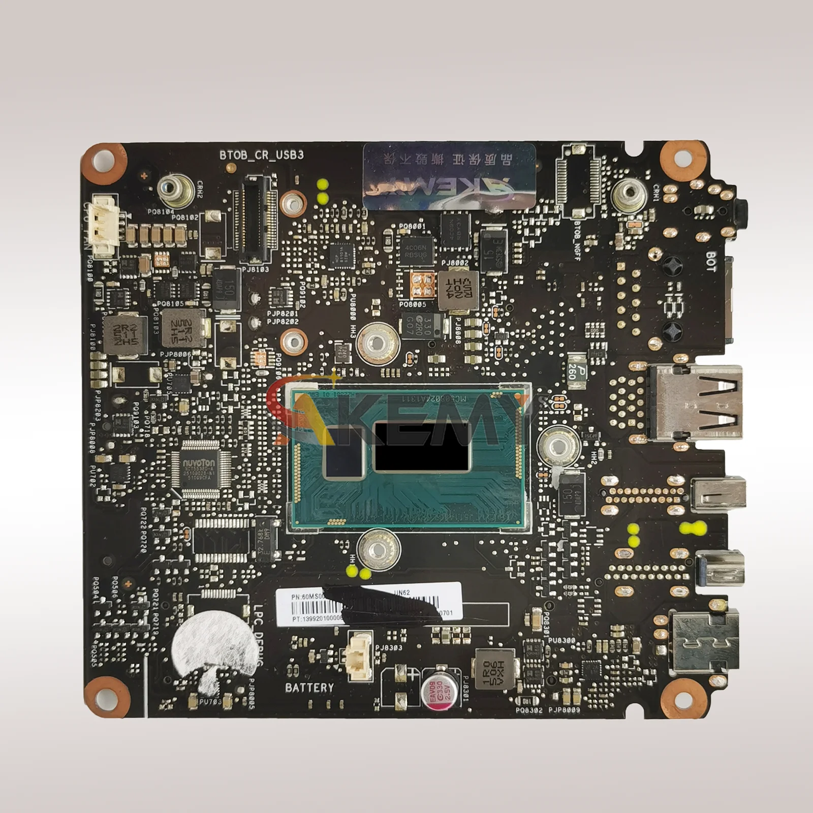 Placa base para ordenador portátil UN42 para ASUS VivoMini UN42 placa base para portátil con CPU I3 I5 I7 100% pruebas OK envío rápido de alta calidad