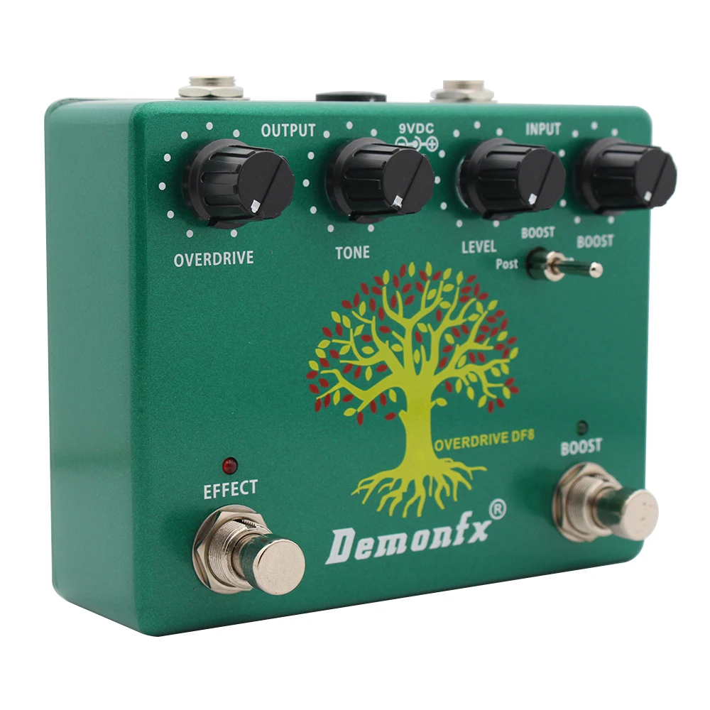 NEW Demonfx DF8 Overdrive Guitar Effect Pedal Overdrive Boost TS808DX Tube Overdrive