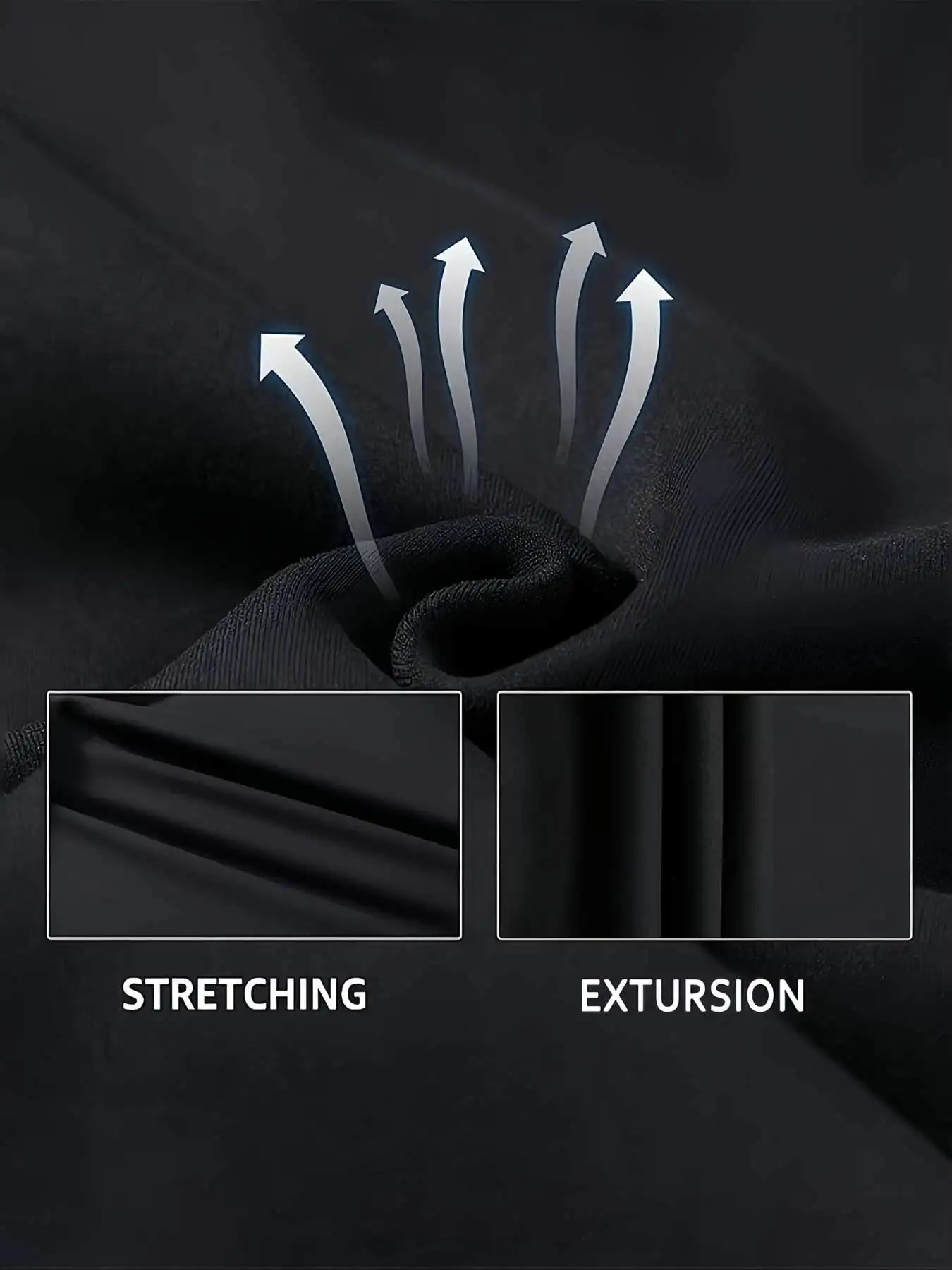 تي شيرت مضحك للجنسين 100% بوليستر، خلفية سوداء، صورة بلون خالص، قميص علوي بأكمام قصيرة يسمح بالتهوية، تي شيرت برقبة دائرية #3