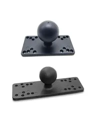 Universal hole Bracket Kayak Fishfinder Cetcher for Boat 1.5 inch Ball head Bracket Ram Mount for lowrance Fish Finder