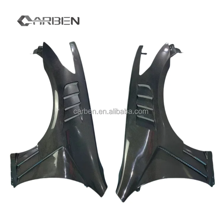 

Infiniti G37 4-дверные крылья из углеродного волокна V2 Перфорированные крылья, бамперы, комплект кузова