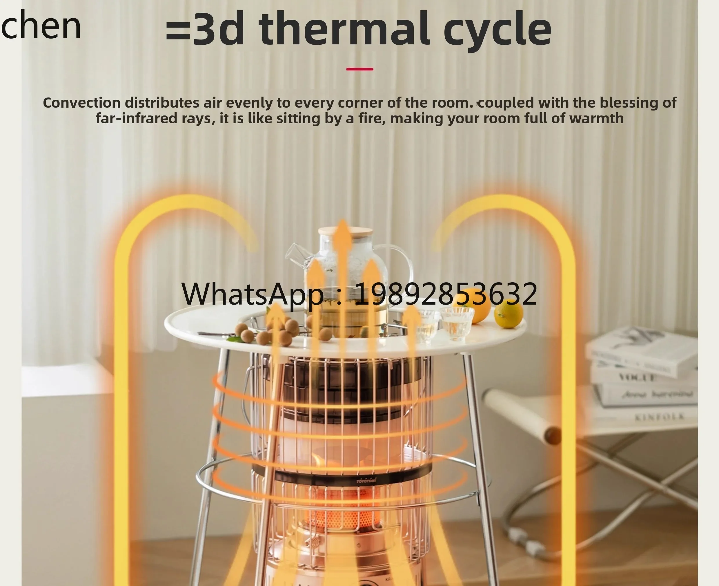 cc25 Heater Whole House Heater Fast Heating Winter Large Apartment Indoor Silent