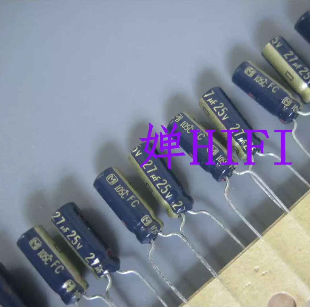 Wholesale 10pcs/50PCS  Matsushita  FC 35V 50V 100V 22UF 6.3V 27UF 25V HIFI Audio aluminium Electrolytic Capacitors free shipping