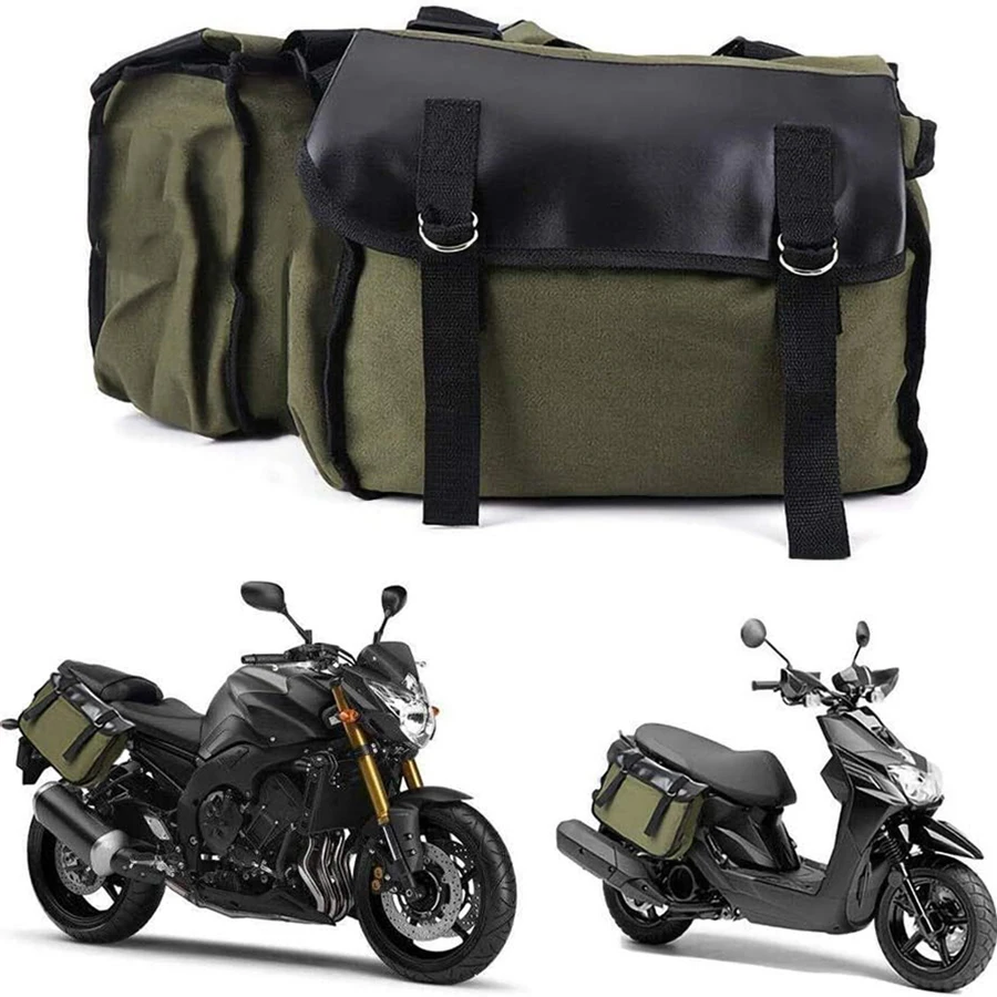 Borse da sella per moto Borsa per attrezzi laterali per moto a sgancio rapido Borsa per bagagli Borse laterali per moto per ciclismo all'aperto