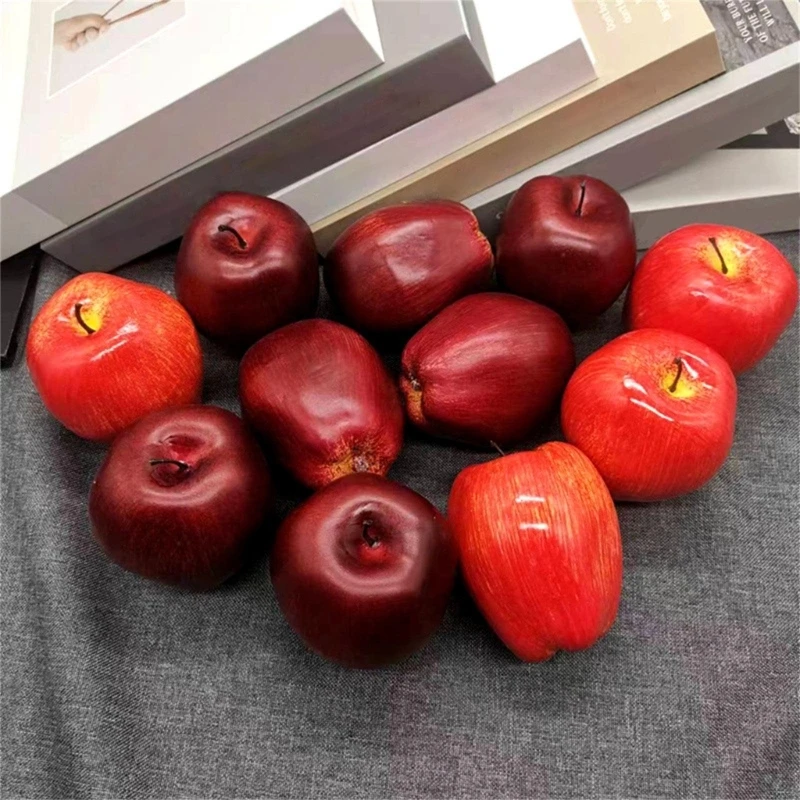 Frutta finta Decorazioni frutta artificiale Simulazione Rossore Delizioso modello frutta finta per decorazioni per feste