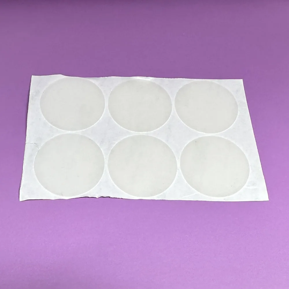 30*0.5mm Anti-slip Self Adhesive Round Silicone Rubber Feet Pad Laptops Keyboards Calculators Monitors Anti-skid Pads  connector