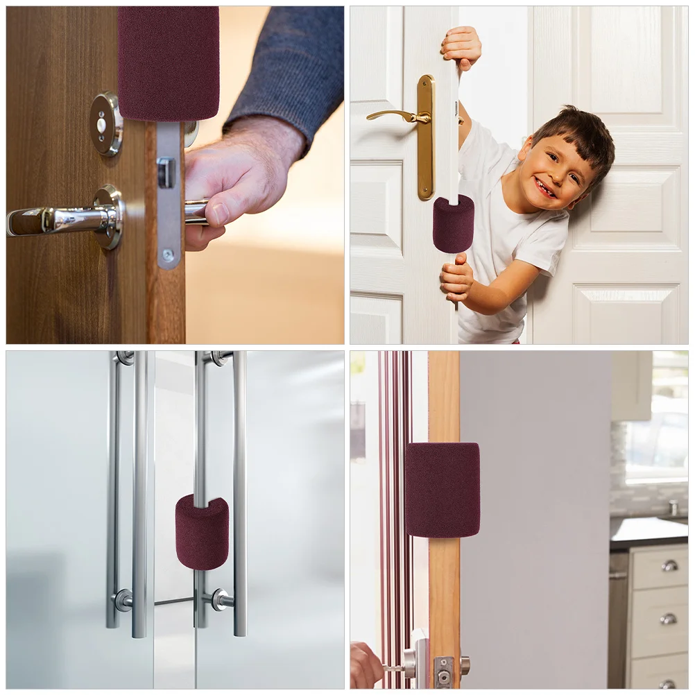 4 قطعة لينة Nbr الباب قرصة الحرس سلامة الطفل مكافحة سلامة سدادة الطفل إصبع حامي للمنزل مدرسة رياض الأطفال #3
