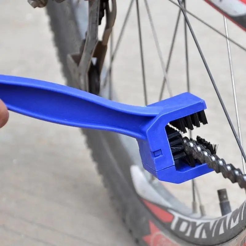 Fahrradketten-Reinigungsset 1/2/3/4-teilig Hocheffiziente Bürsten und Schaber für schnelle Fahrradkettenreinigung – Detail 1