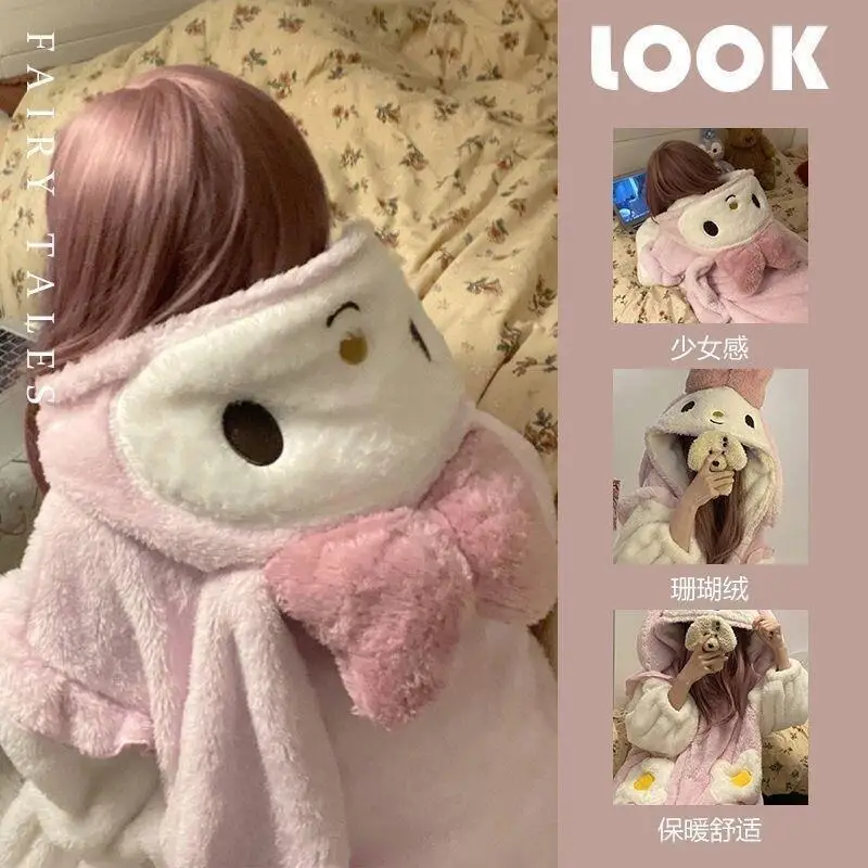 여성용 Onesies 플란넬 코스프레 의상 공룡 팬더 폭스 동물 잠옷 만화 후드 잠옷 할로윈 크리스마스 Nightdress