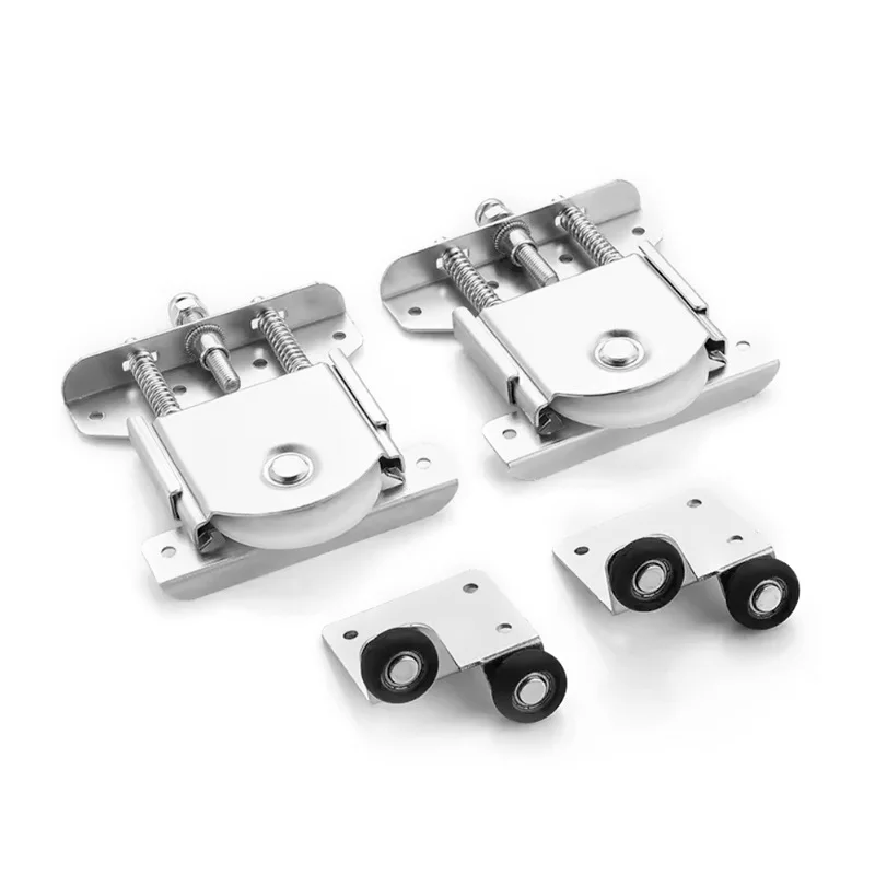 

Sliding Door Wheels Furniture Hardware Replace Part Mute Wardrobe Pulley For Windows Wardrobe Doors Closets Cupboards Cabinets