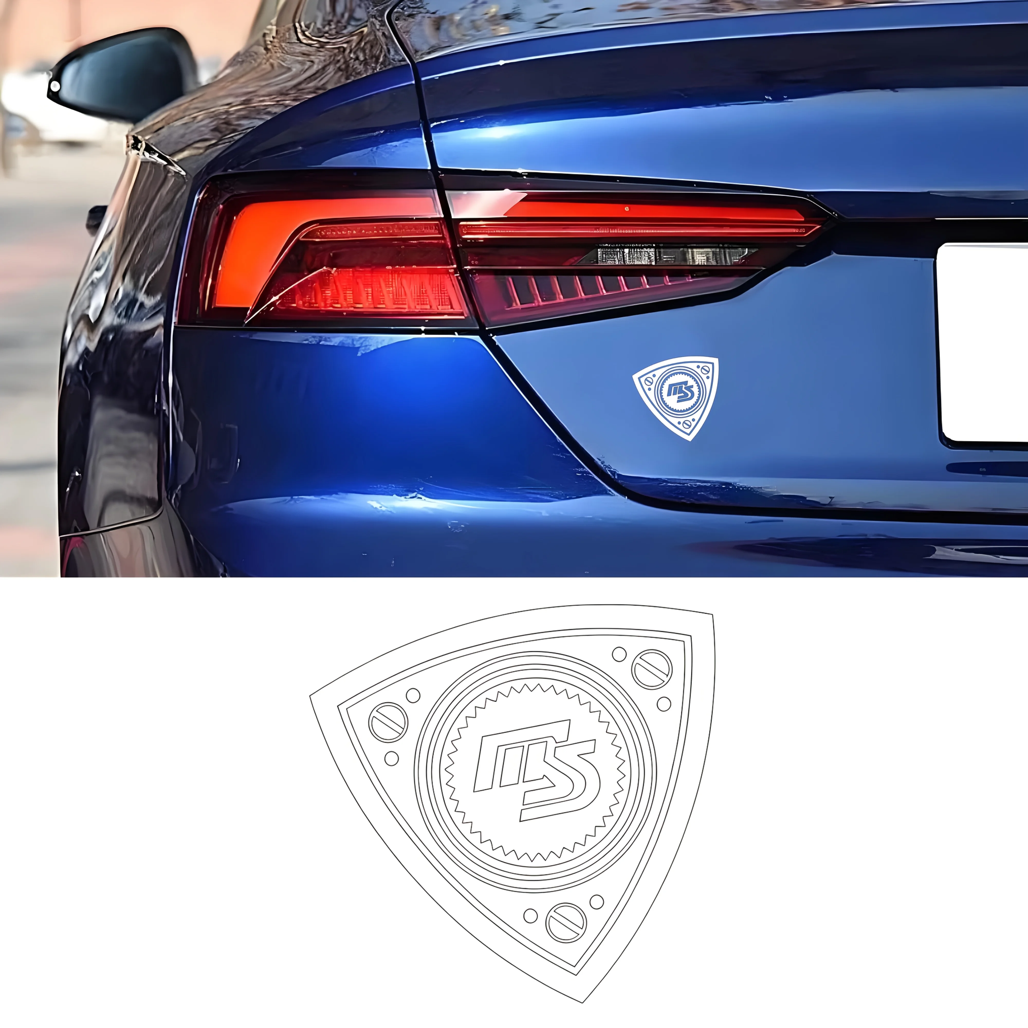 

Car Badge Stickers Car Stickers Mazdaspeed Car Badge Decorative Decals for Mazda 3 6 CX-5 CX-4 Accente CX-3 Accessories,