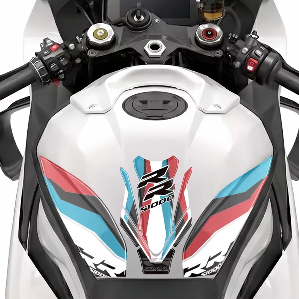 3D Gel Tank Knee Pad Protector Stickers Tank Paint Protection Decal Kit For S1000RR S 1000 RR 2019 - 2026 Motorcycle Accessories