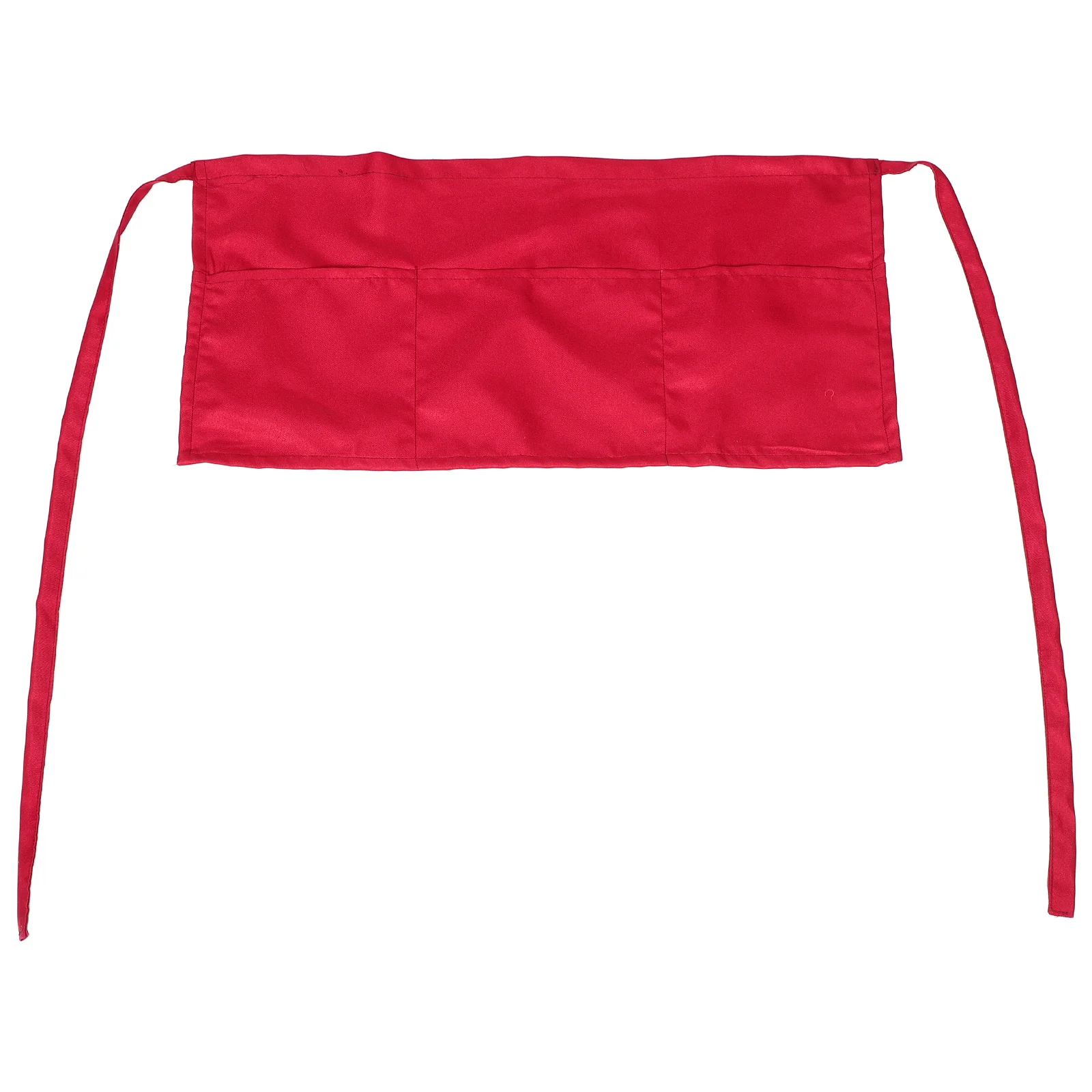 Fartuch kucharski z dwoma kieszeniami, profesjonalny fartuch biodrowy do kuchni, restauracji, kawiarni, dla personelu serwującego, wytrzymały poliester odporny na plamy