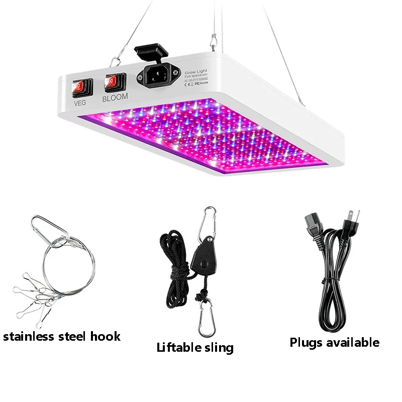 Imagem -04 - Full Spectrum Led Crescente Luz Ip65 Lâmpadas de Plantas Lâmpada Hidropônica Lâmpadas de Estufa Caixa de Iluminação Flower Growth Mais Novo 4000 w 5000w